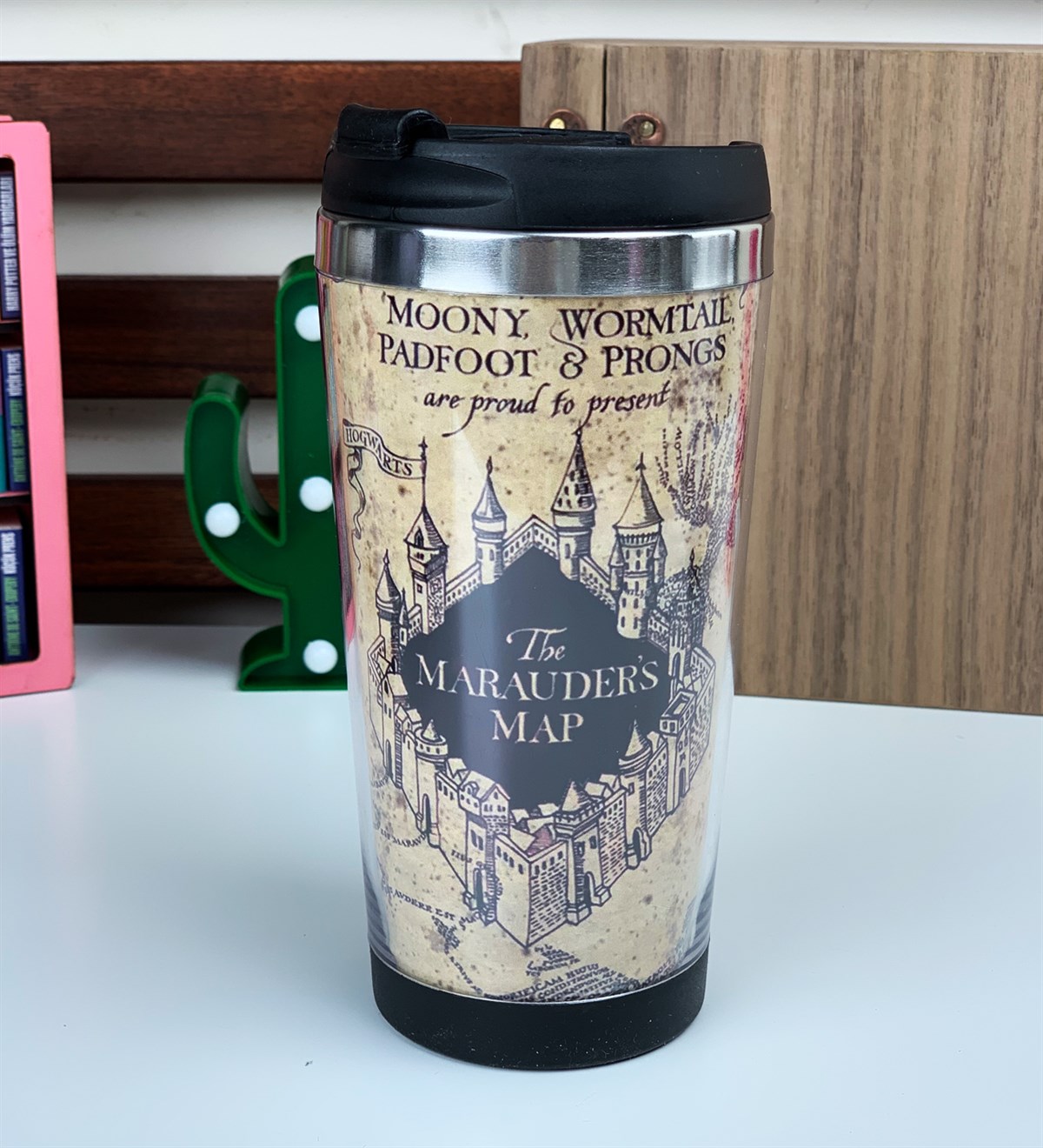 Çapulcu Haritası Tasarımlı Termos BardakGiftmodaÇapulcu-Haritası-Termos