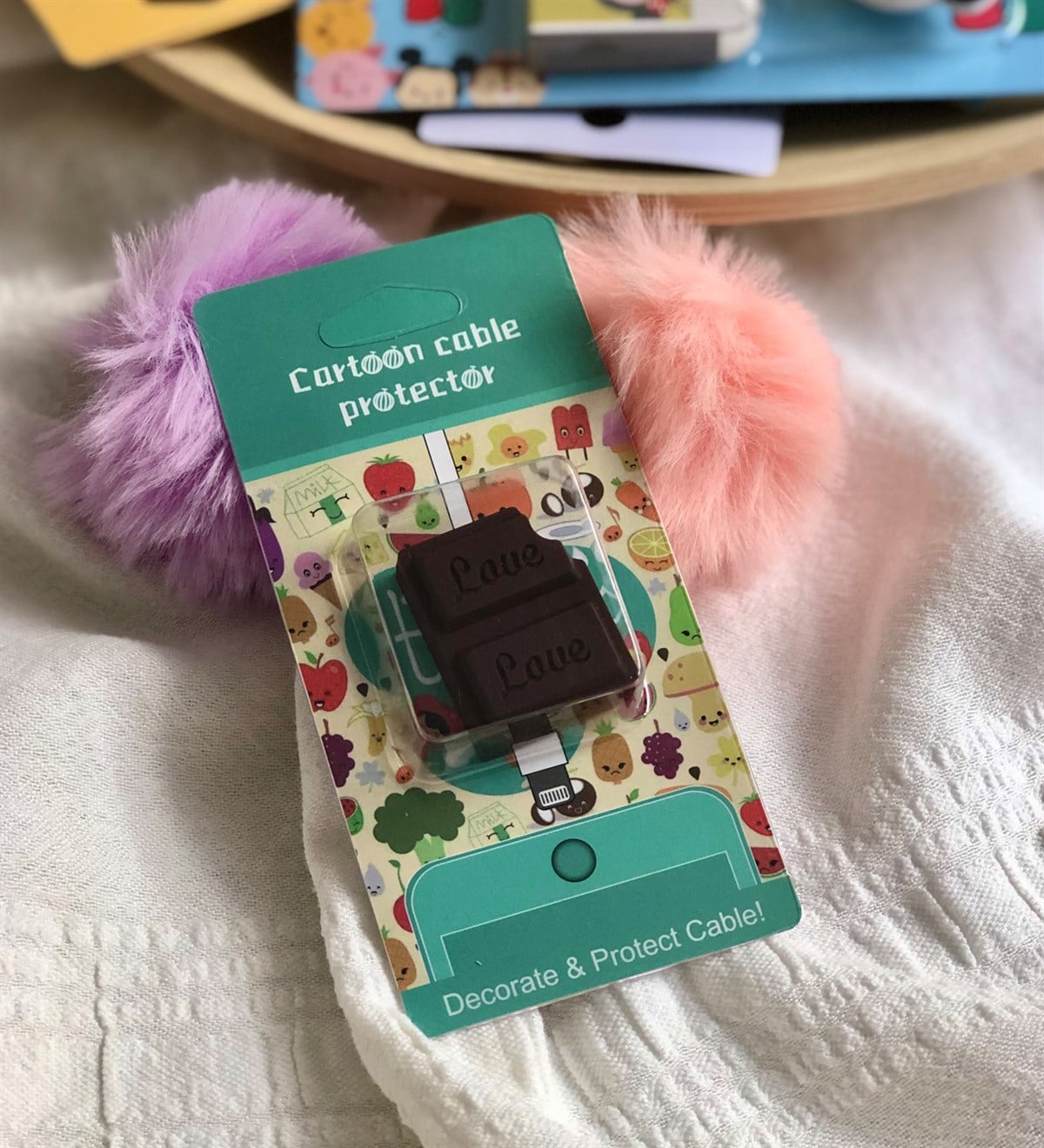 Çikolata Kablo KoruyucuGiftmodaGm-4073-Çikolata