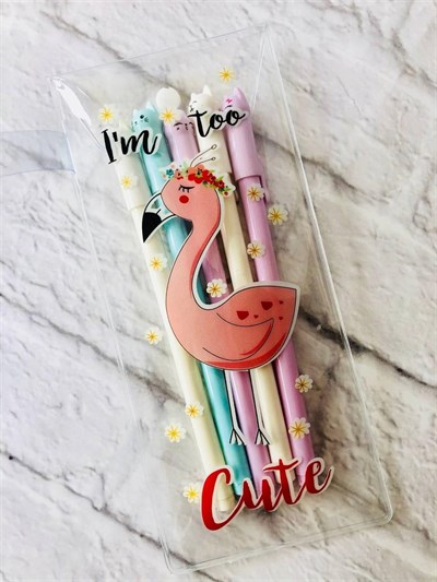 Çıt Çıtlı Çanta Cute Flamingo ÇT02