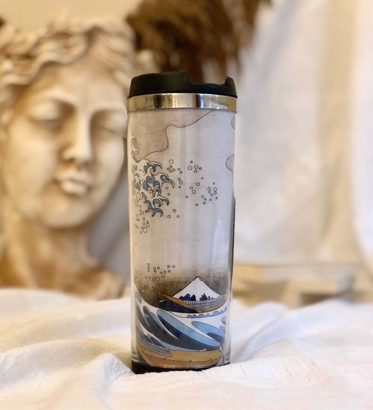 Dalga Tasarımlı 400 Ml Mug BardakGiftmodaGmmg100082	