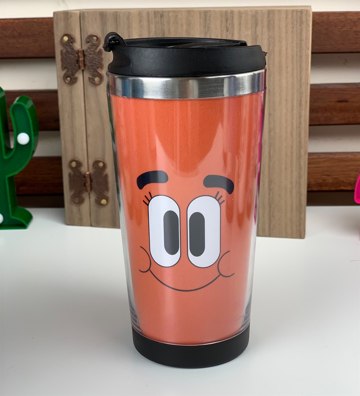 Darwin Tasarımlı 340ml Termos BardakGiftmodaDarwin-Termos