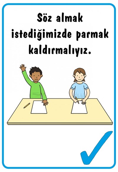 Davranış Kuralları Afiş