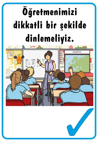 Davranış Kuralları Afiş