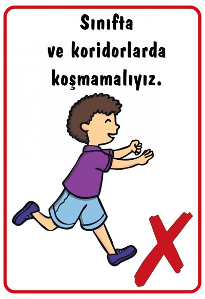 Davranış Kuralları Afiş