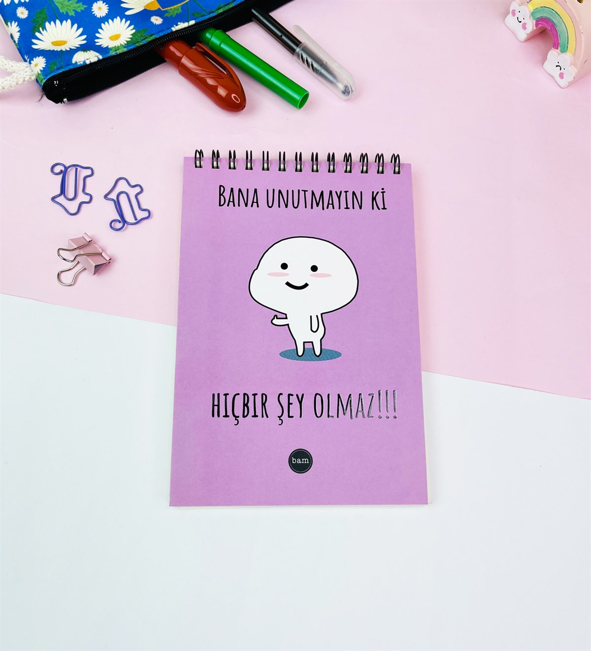 17x11Cm Sketch Book - Eskiz Defteri - 80 Gr - 60 YaprakgiftmodaGmd100561-BanaUnutmayınKi