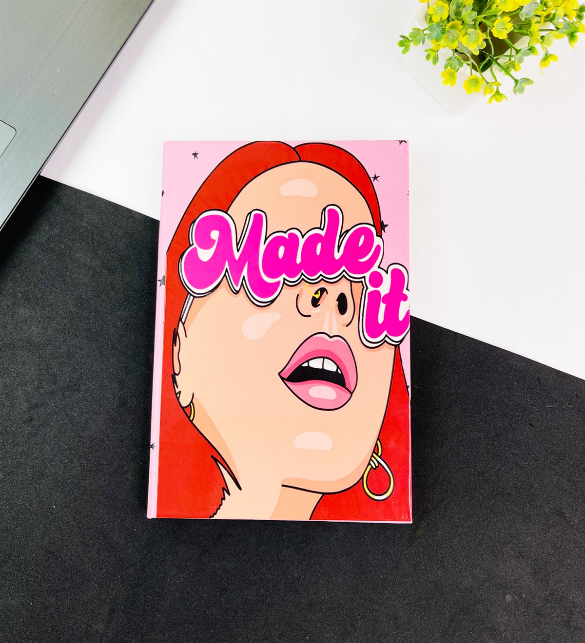 Made It Tasarımlı Lastikli DeftergiftmodaGmd100592