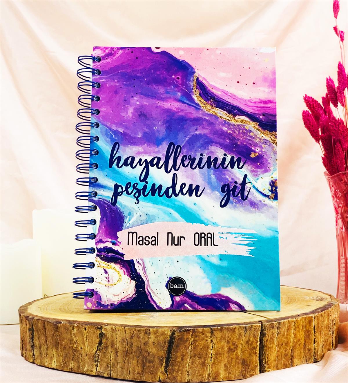 Özellerştirelebilir Hayallerinin Peşinden Git Tasarımlı Konuşan Ajanda	giftmodaGMD-2343-16