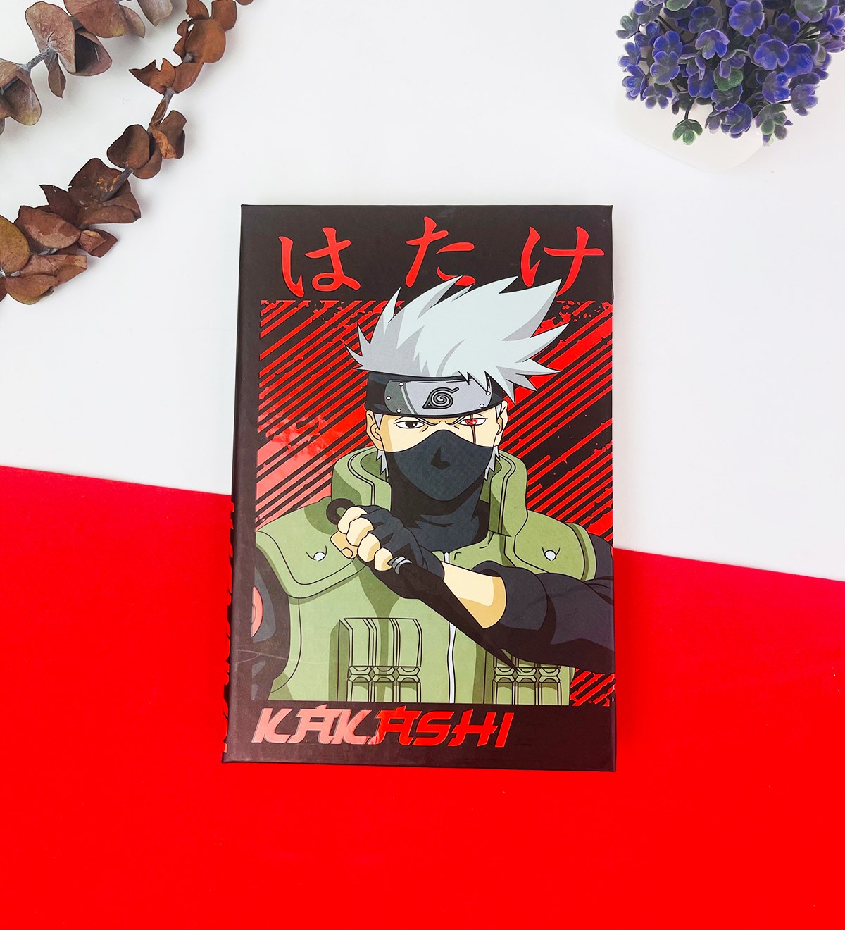Kakashi Anime Tasarımlı Lastikli DeftergiftmodaGmd100238