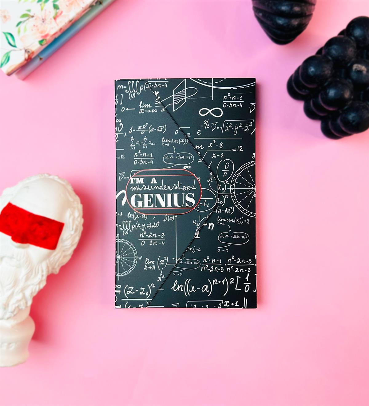 Yanlış Anlaşılan Dahiyim Tasarımlı Zarf DeftergiftmodaBAM-1020-14	