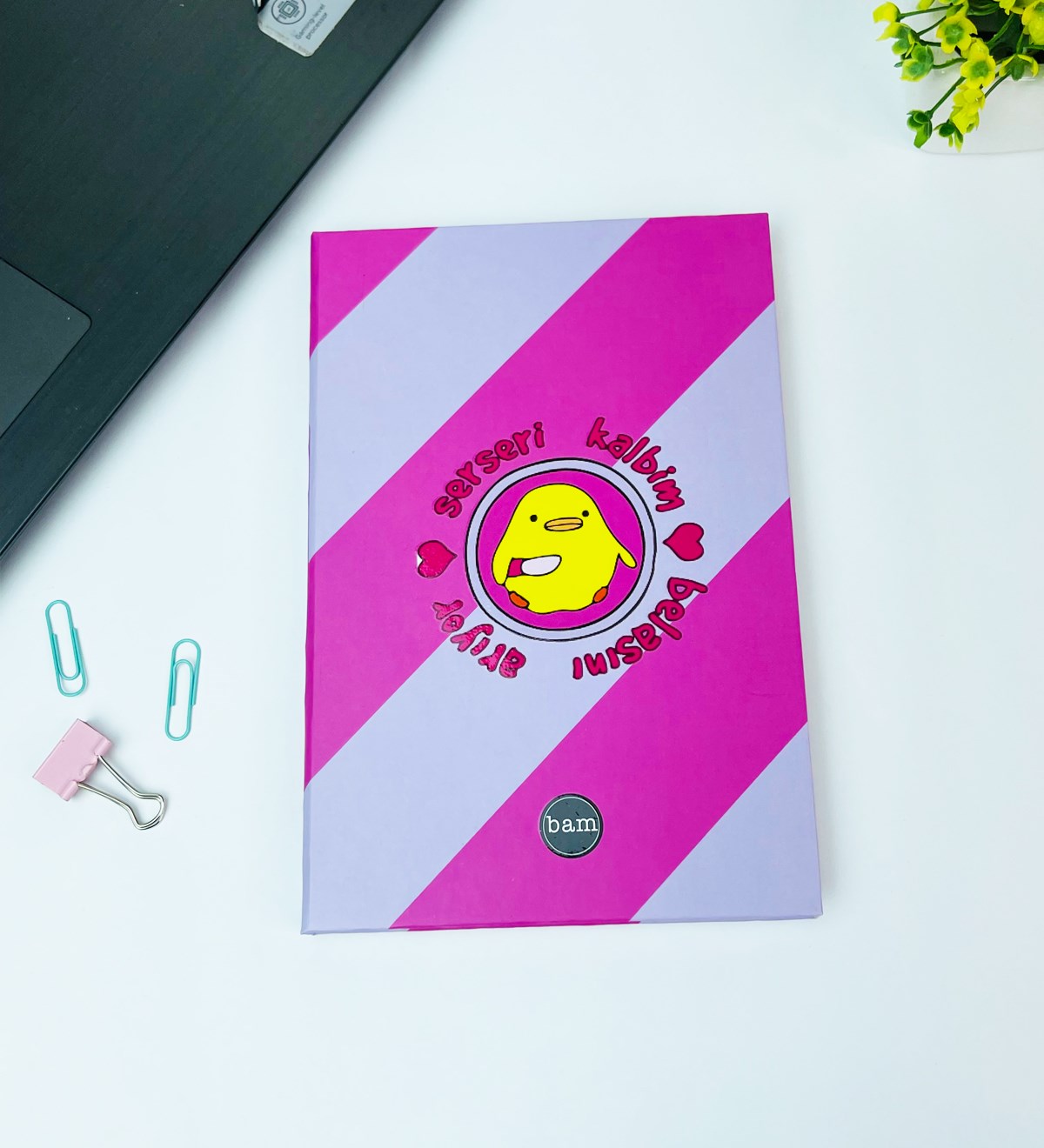 Serseri Kalbim Belasını Arıyor Tasarımlı Lastikli DeftergiftmodaGmd100445