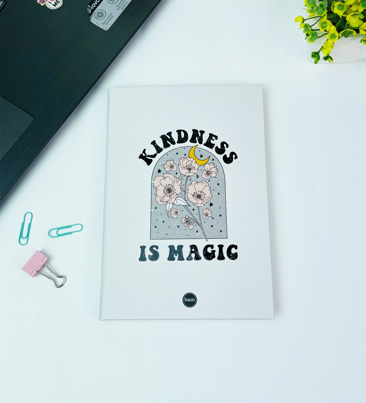 İyilik Sihirdir Tasarımlı Lastikli DeftergiftmodaGmd100440