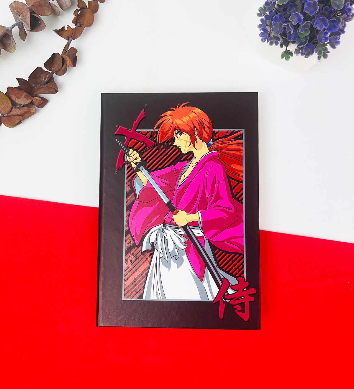 Samurai X Anime Tasarımlı Lastikli DeftergiftmodaGmd100242