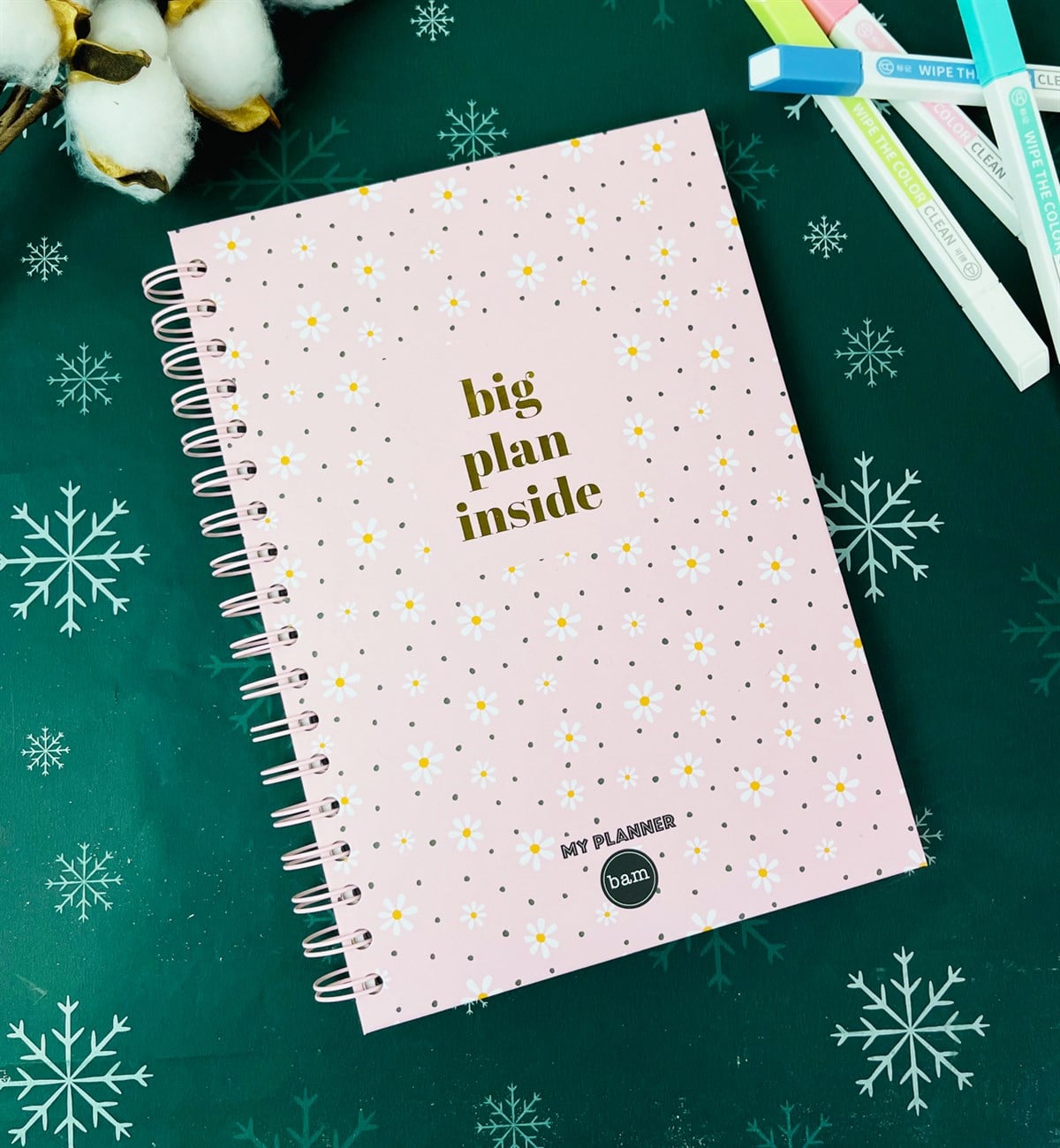 Papatya Tasarımlı Konuşan AjandagiftmodaGmd100111