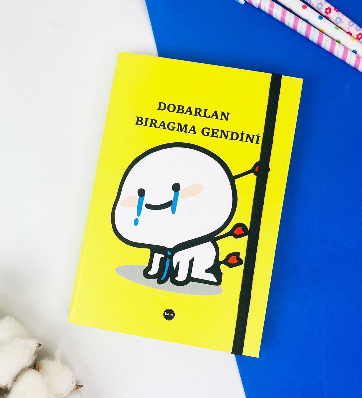 Dobarlan Bıragma Gendini Tasarımlı Lastikli DeftergiftmodaGmd100316