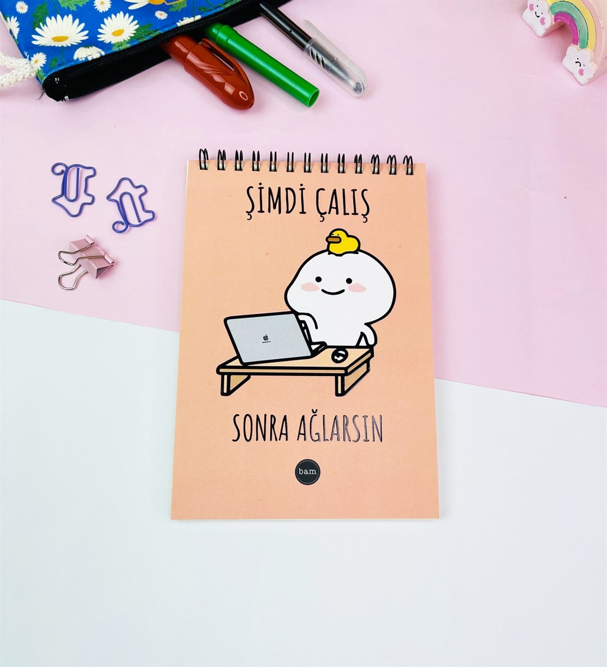 17x11Cm Sketch Book - Eskiz Defteri - 80 Gr - 60 YaprakgiftmodaGmd100563-Şimdi-Çalış 