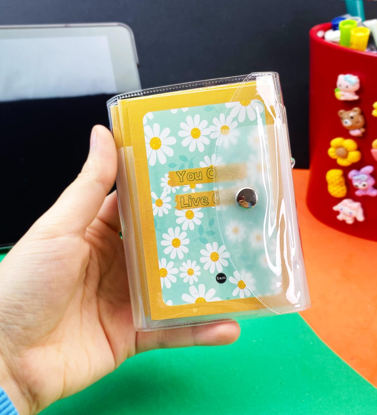 Papatya You Only Tasarımlı PP Mini Çanta Defter Ve Kalem SetgiftmodaBAM-1139	