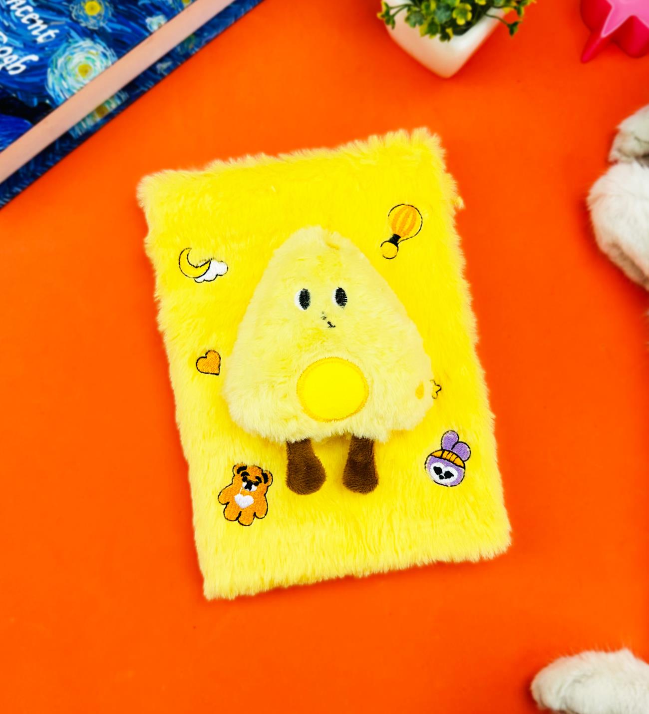 Sevimli Meyve Kabartmalı Peluş DeftergiftmodaBM-1079	