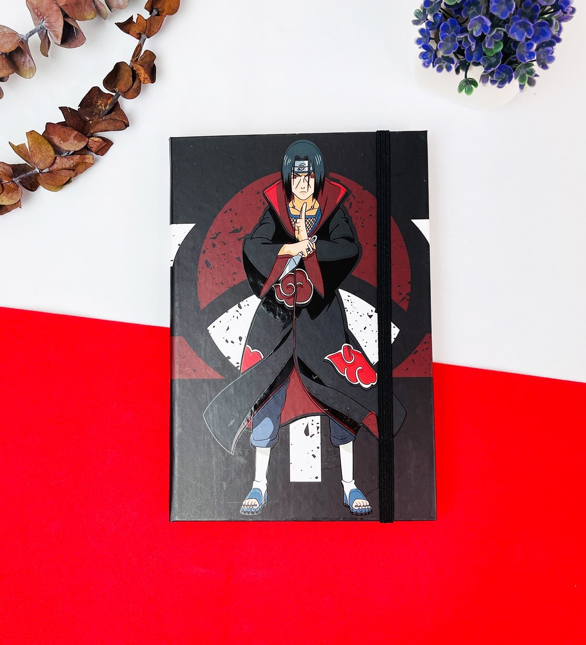 Ithachi Lamas 2 Anime Tasarımlı Lastikli DeftergiftmodaGmd100227