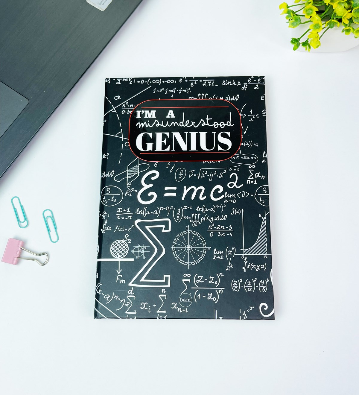 Yanlış Anlaşılan Dahiyim Tasarımlı Lastikli DeftergiftmodaGmd100450