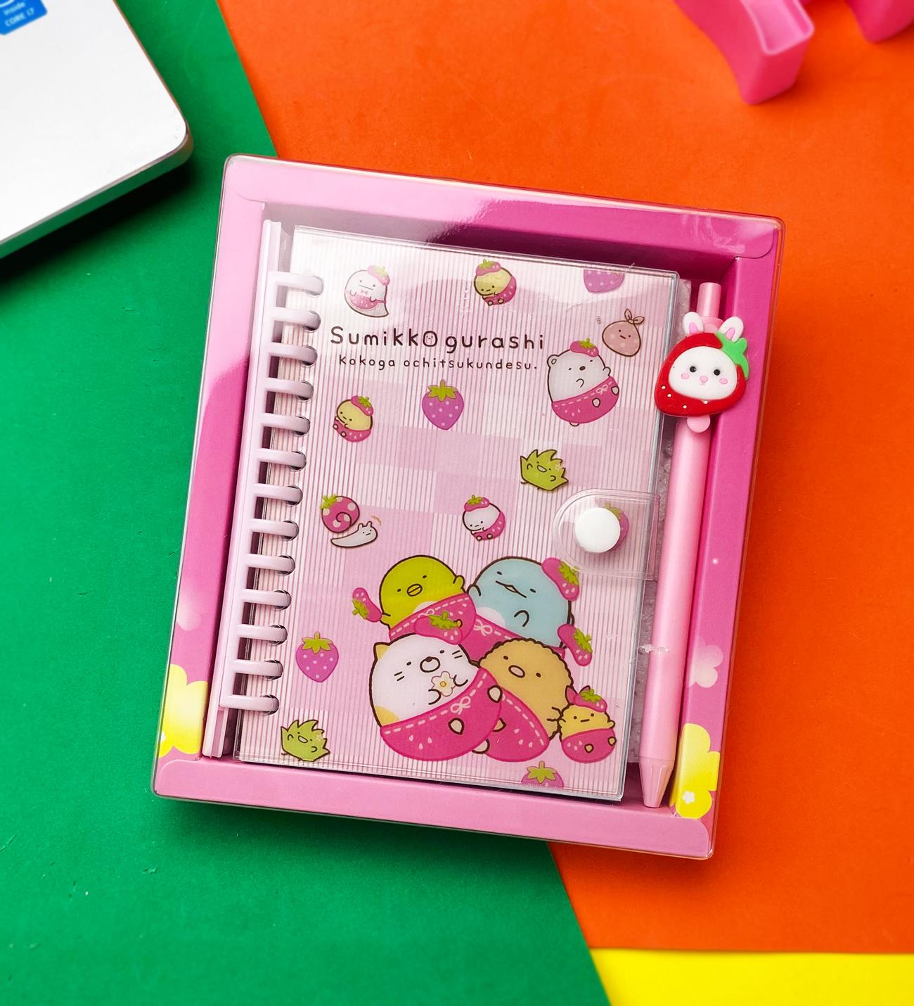 Sumikko Tasarımlı Günlük Defter Ve Kalem SetgiftmodaBM-1089