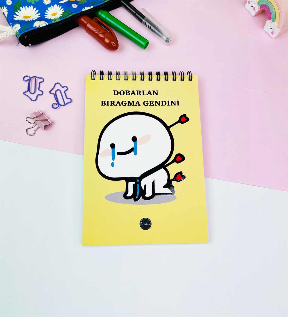 17x11Cm Sketch Book - Eskiz Defteri - 80 Gr - 60 YaprakgiftmodaGmd100561-Dobarlan