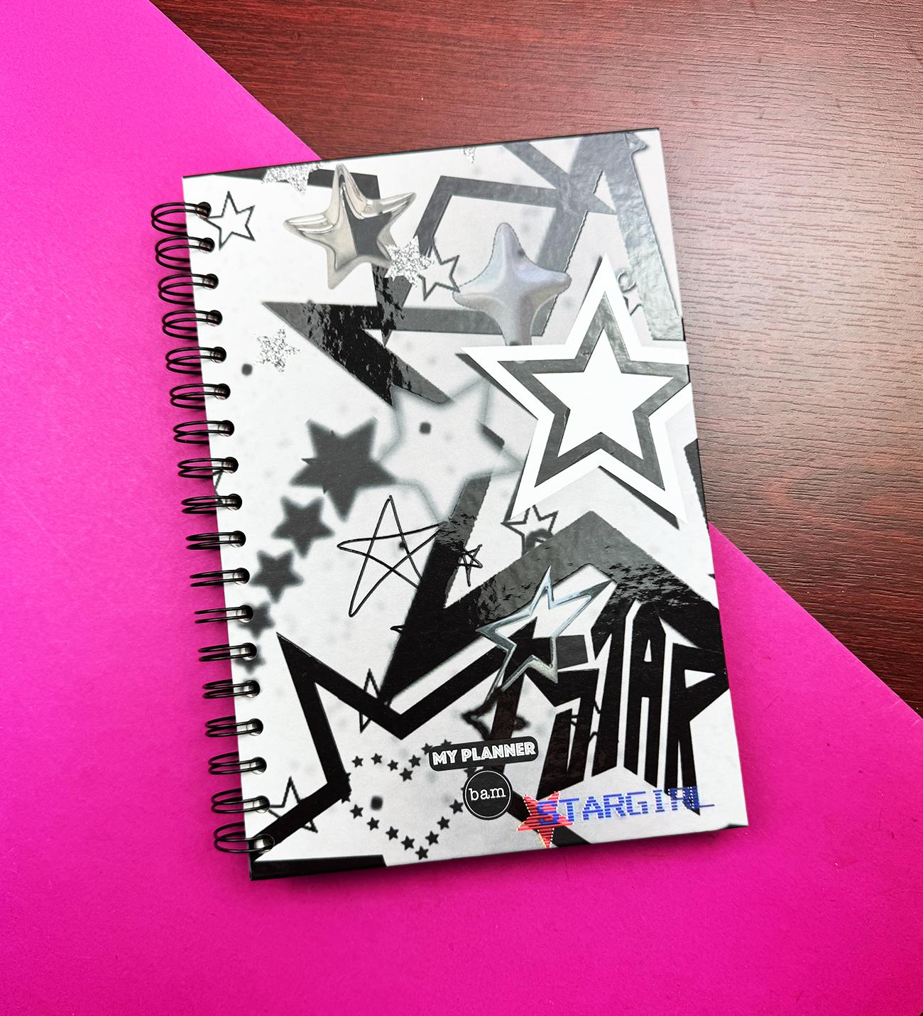 Star Girl Tasarımlı Konuşan AjandagiftmodaBM-1592