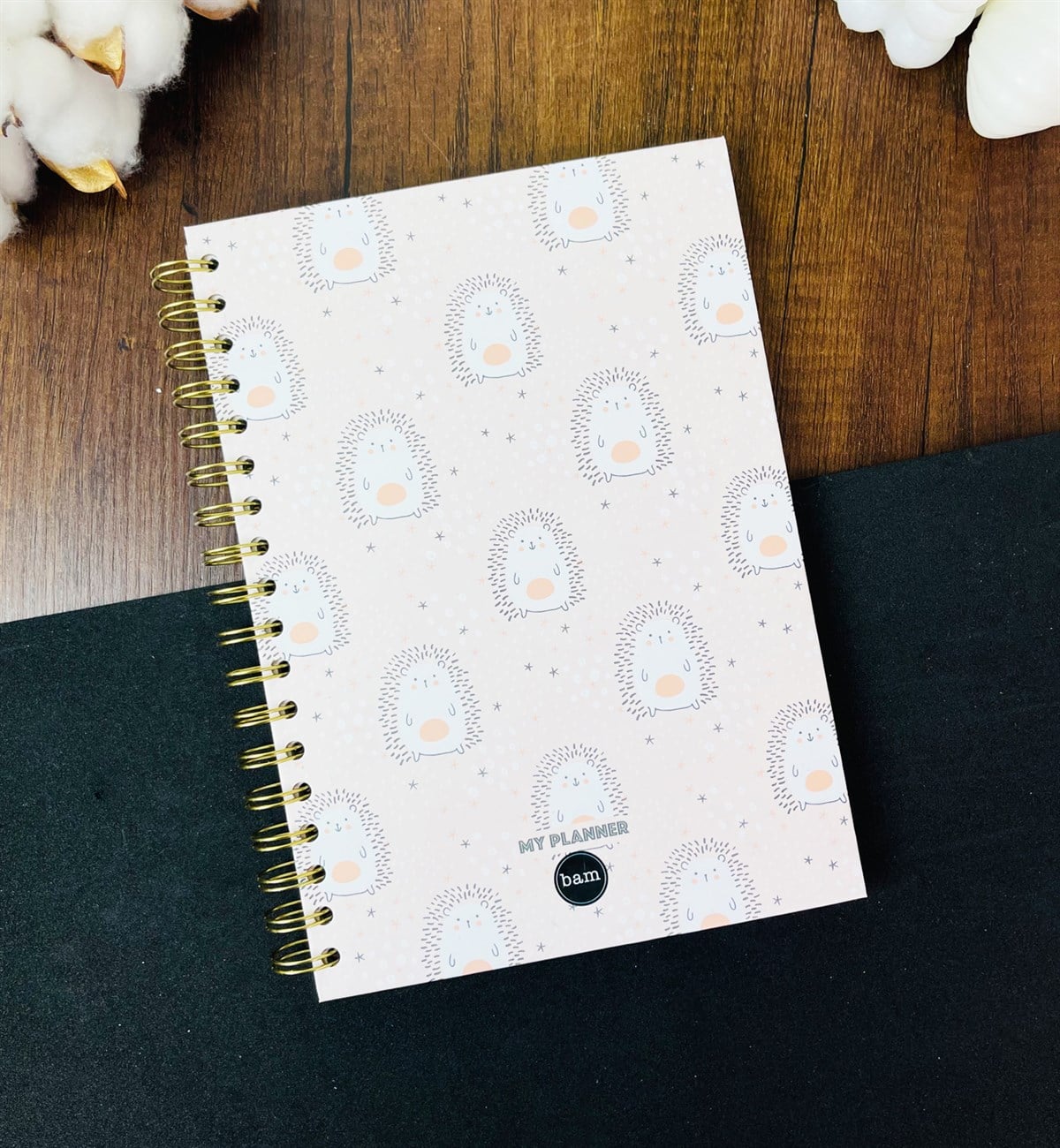 Sevimli Kirpi Tasarımlı Konuşan AjandagiftmodaGmd100163