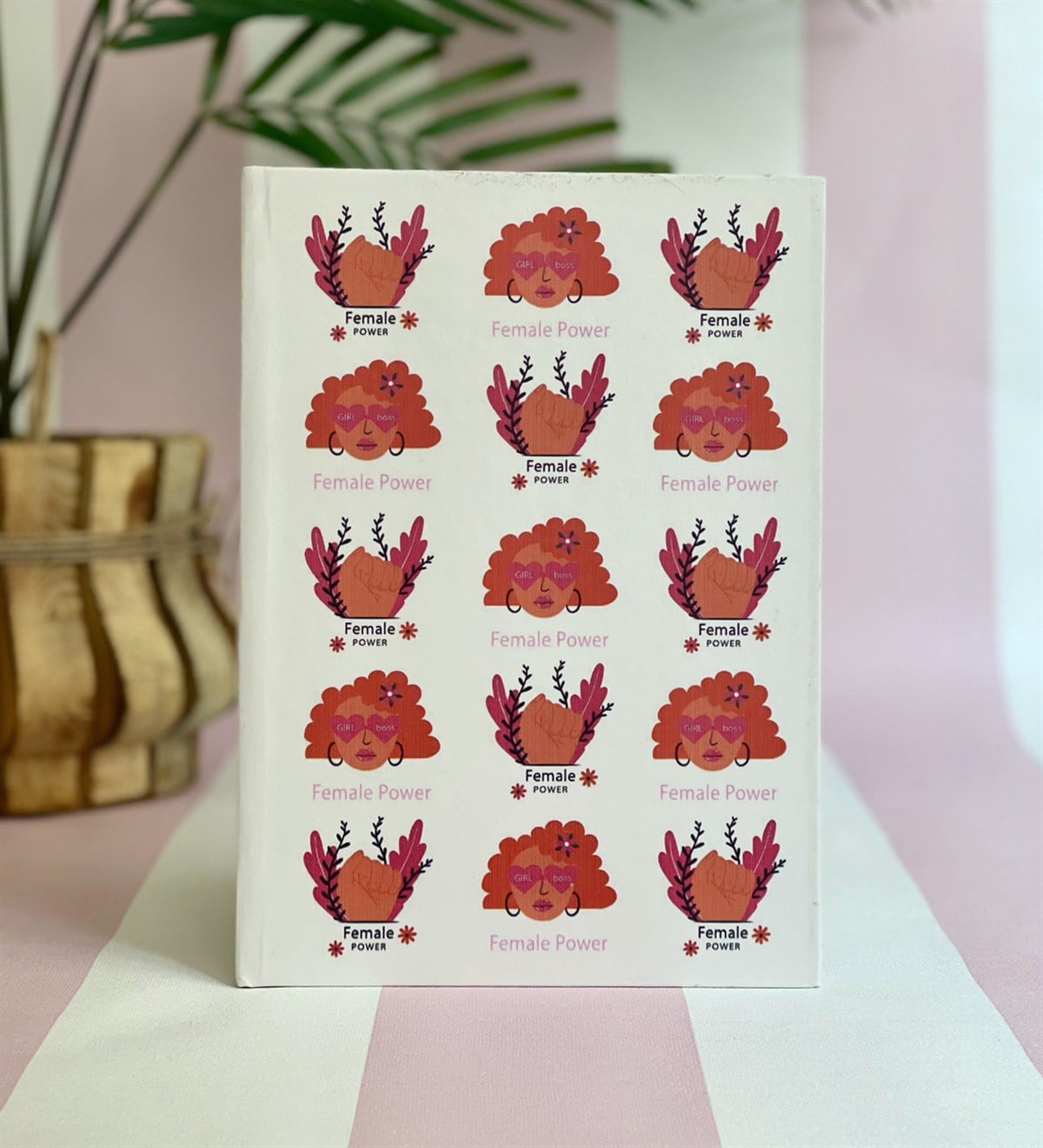 Kadın Gücü Tasarımlı Tarihsiz AjandaGiftmodaGmd100048