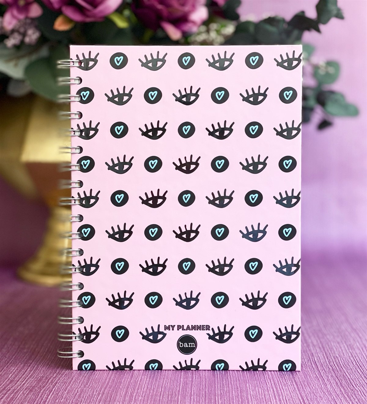 Nazar Göz Tasarımlı Spiralli DefterGiftmodaGmd100084