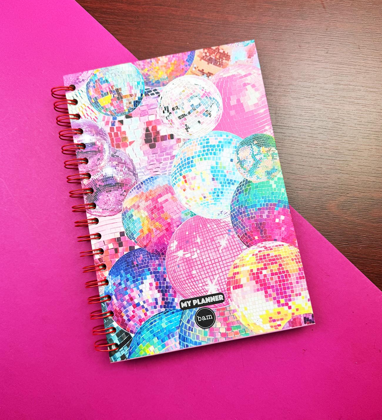 Disko Topu Tasarımlı Konuşan AjandagiftmodaBM-1595