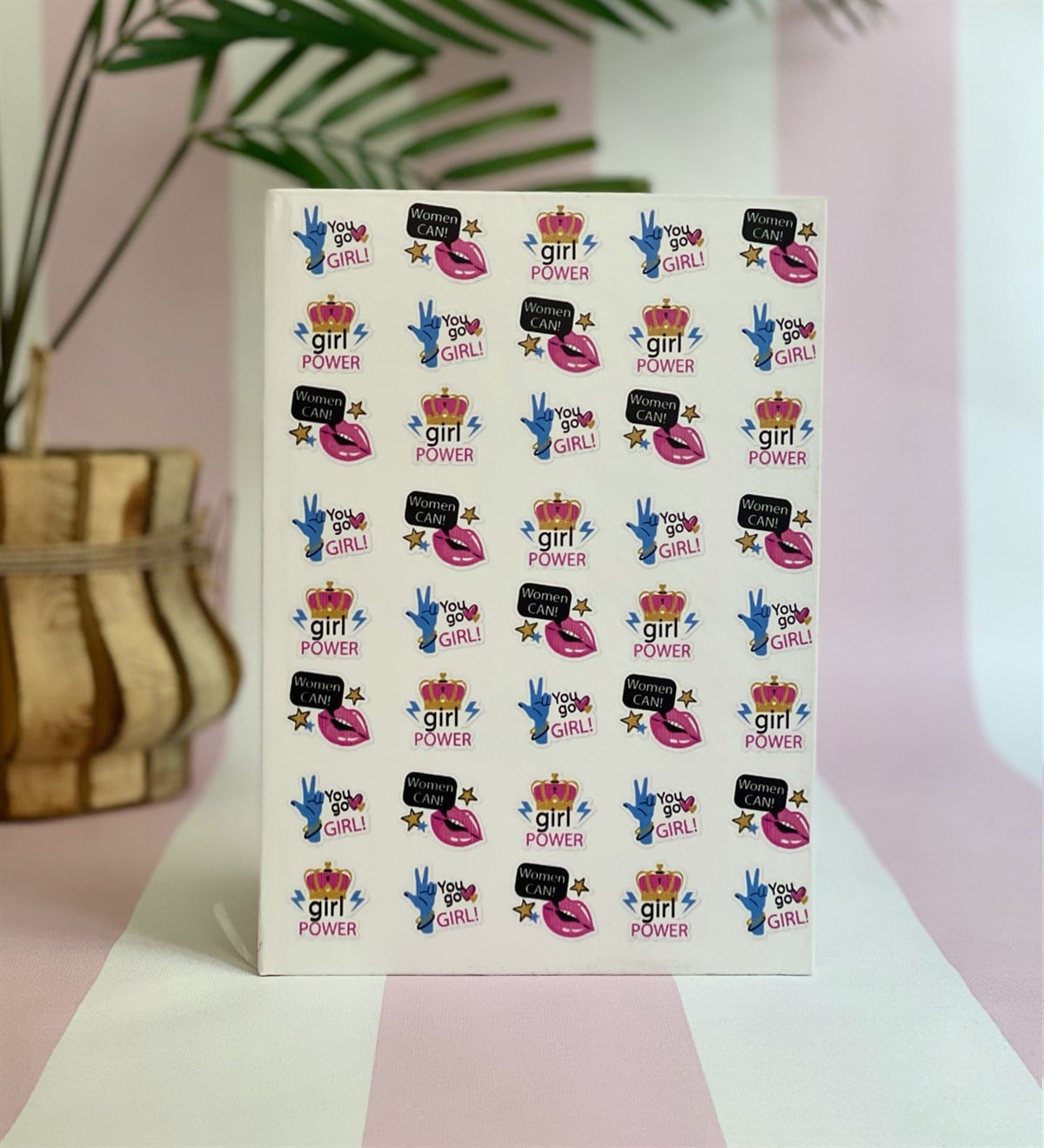 Women Can Tasarımlı Tarihsiz AjandaGiftmodaGmd100049