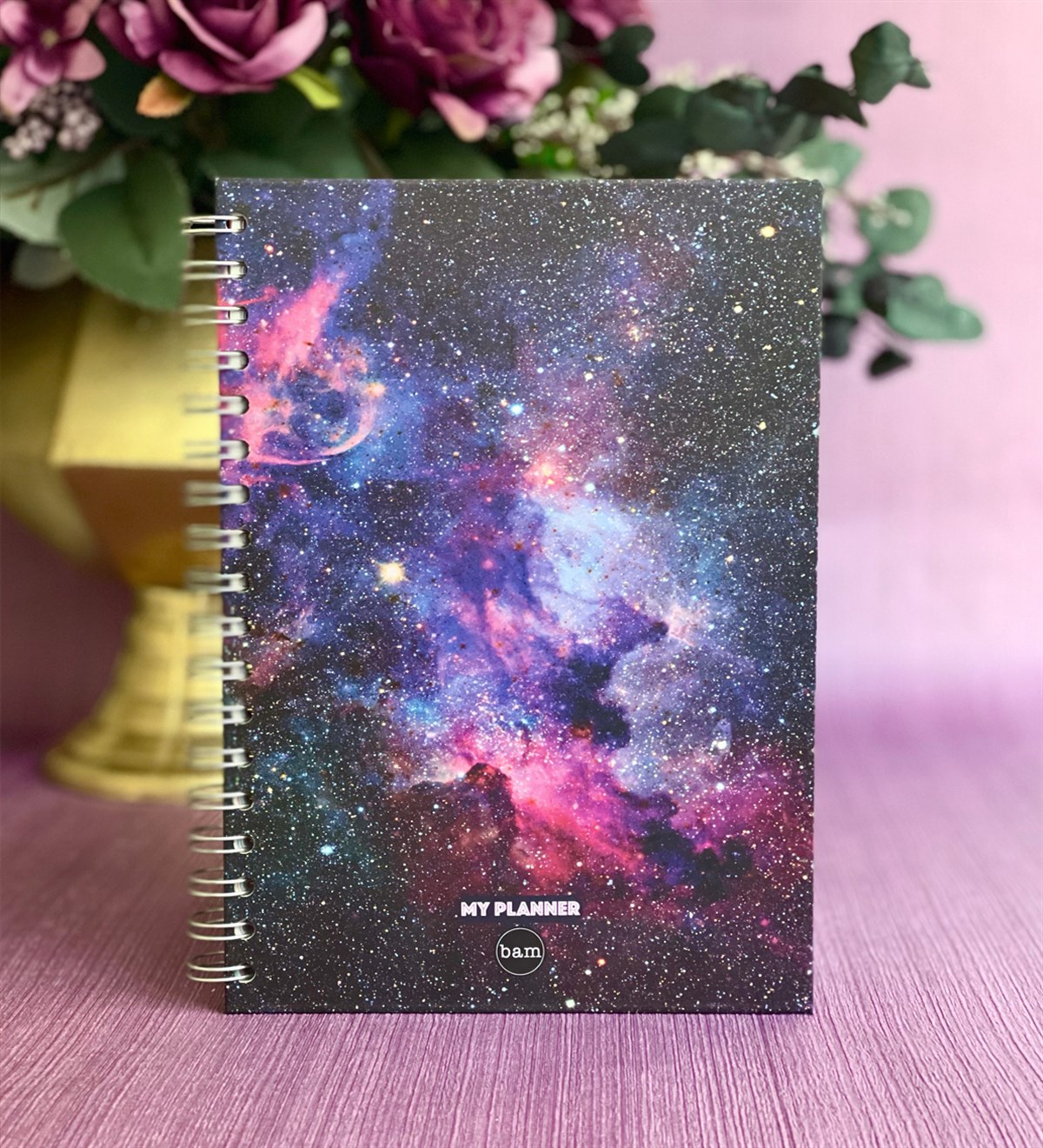 Space Tasarımlı Spiralli DefterGiftmodaGmd100110