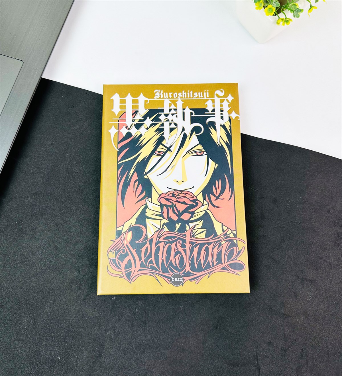 kuroshitsuji Tasarımlı Lastikli DeftergiftmodaGMD0001-15	