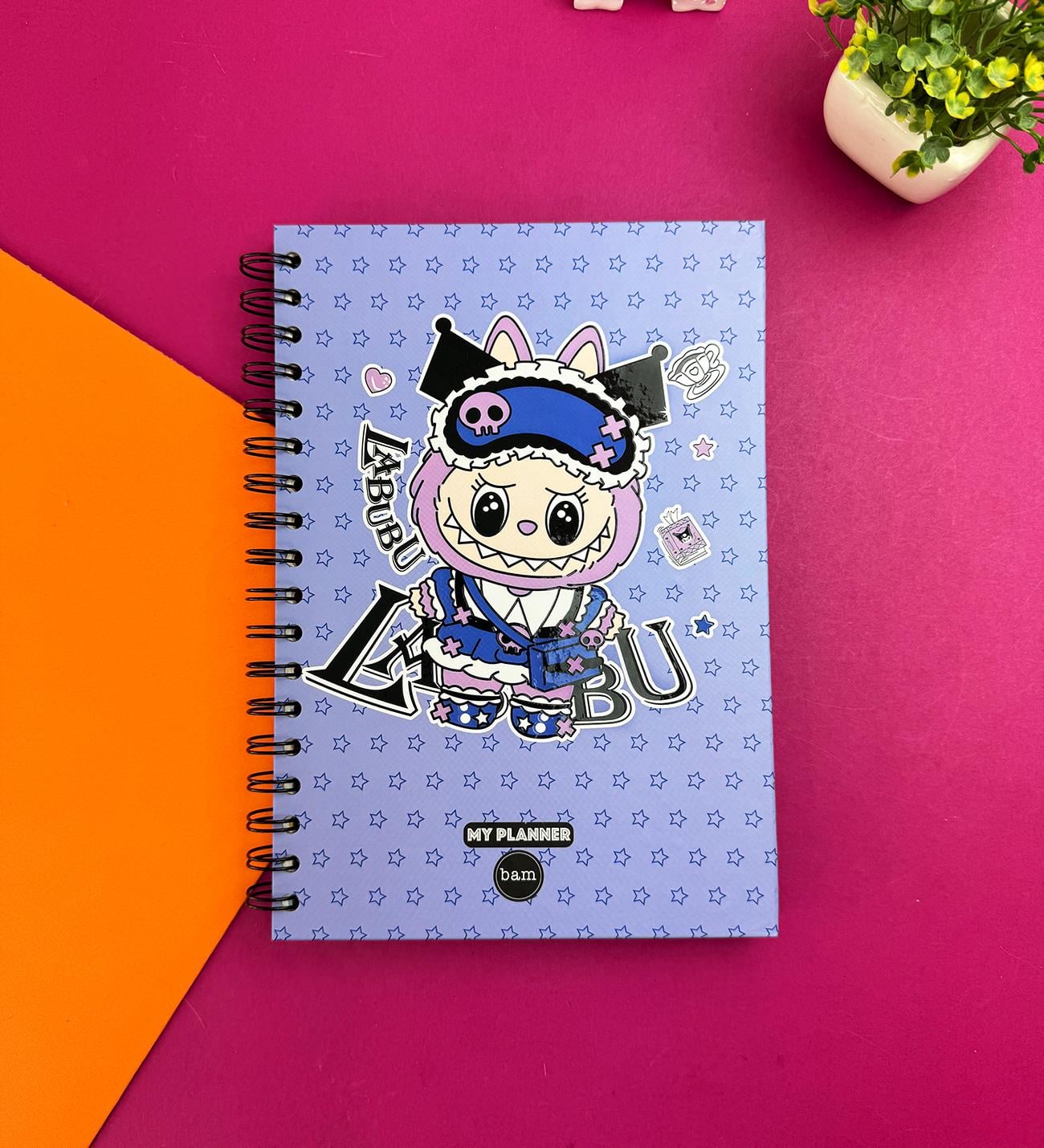 Labubu Seri: 2 Tasarımlı Konuşan Ajanda	giftmodaBam-1314	