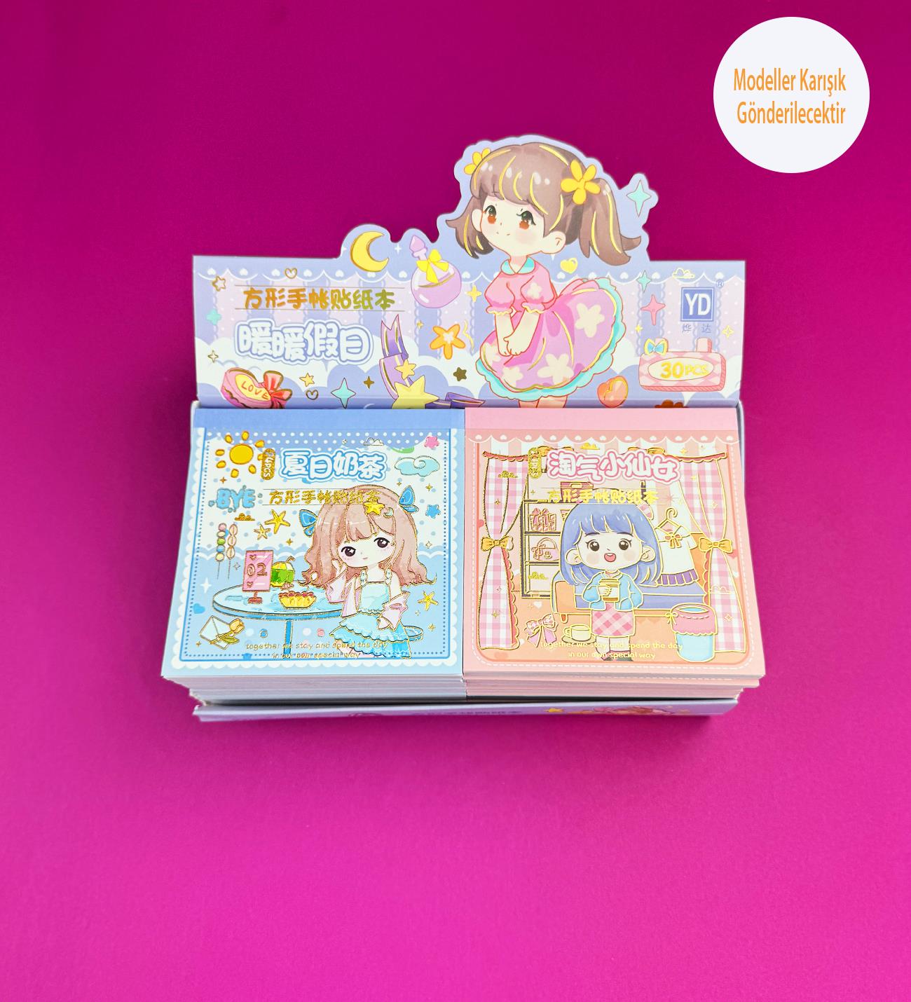 Prenses Tasarımlı 24 Sayfa Sticker BookgiftmodaBam-1212