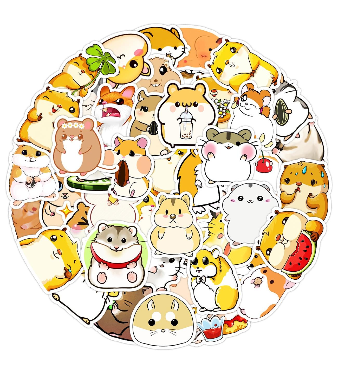 25'li Su Geçirmez Opak Sticker Seri : 16giftmodaBM-1022-15