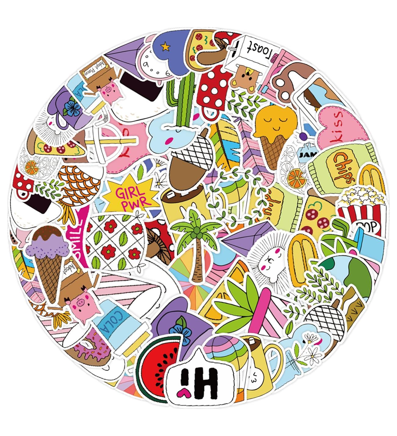 25'li Su Geçirmez Opak Sticker Seri : 2giftmodaBM-1022-1