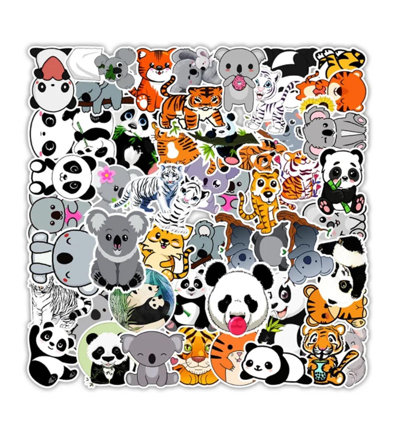 25'li Su Geçirmez Opak Sticker Seri : 20giftmodaBM-1022-19