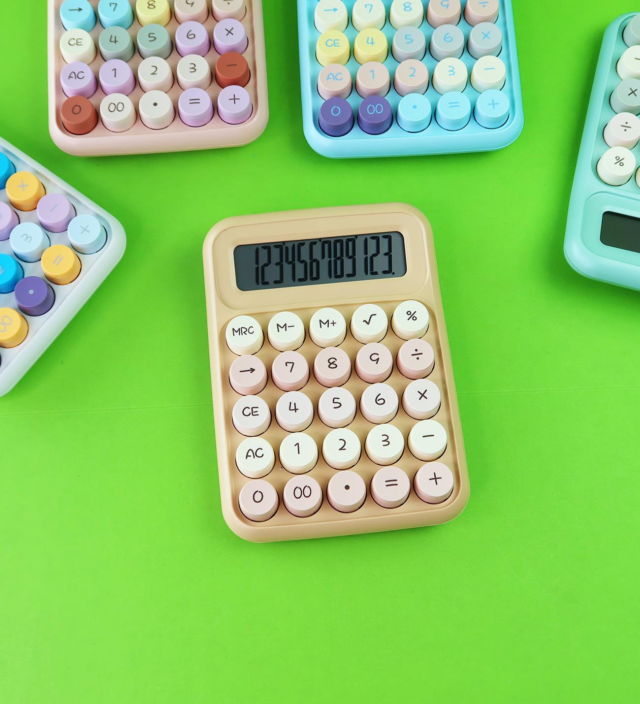 Renkli Retro Tuşlu Daktilo Hesap MakinesigiftmodaBM-1932	