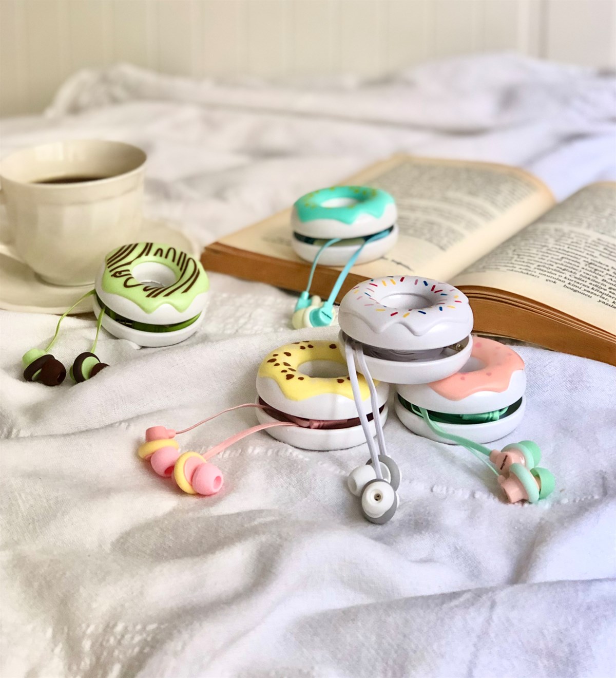 Donut Tasarımlı Kulak İçi KulaklıkGiftmodagm-4068