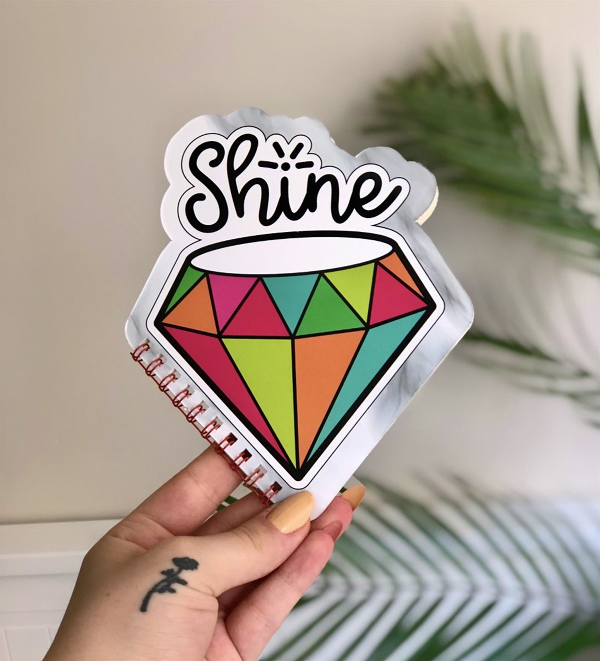 Elmas Tasarımlı Şekilli DefterGiftmodaElmas-Şekilli-Defter