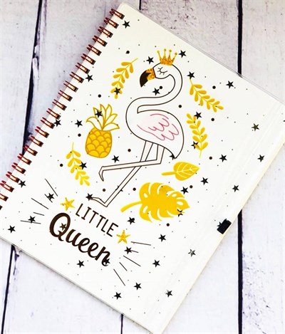 Flamingo Çanta Kapaklı Defter