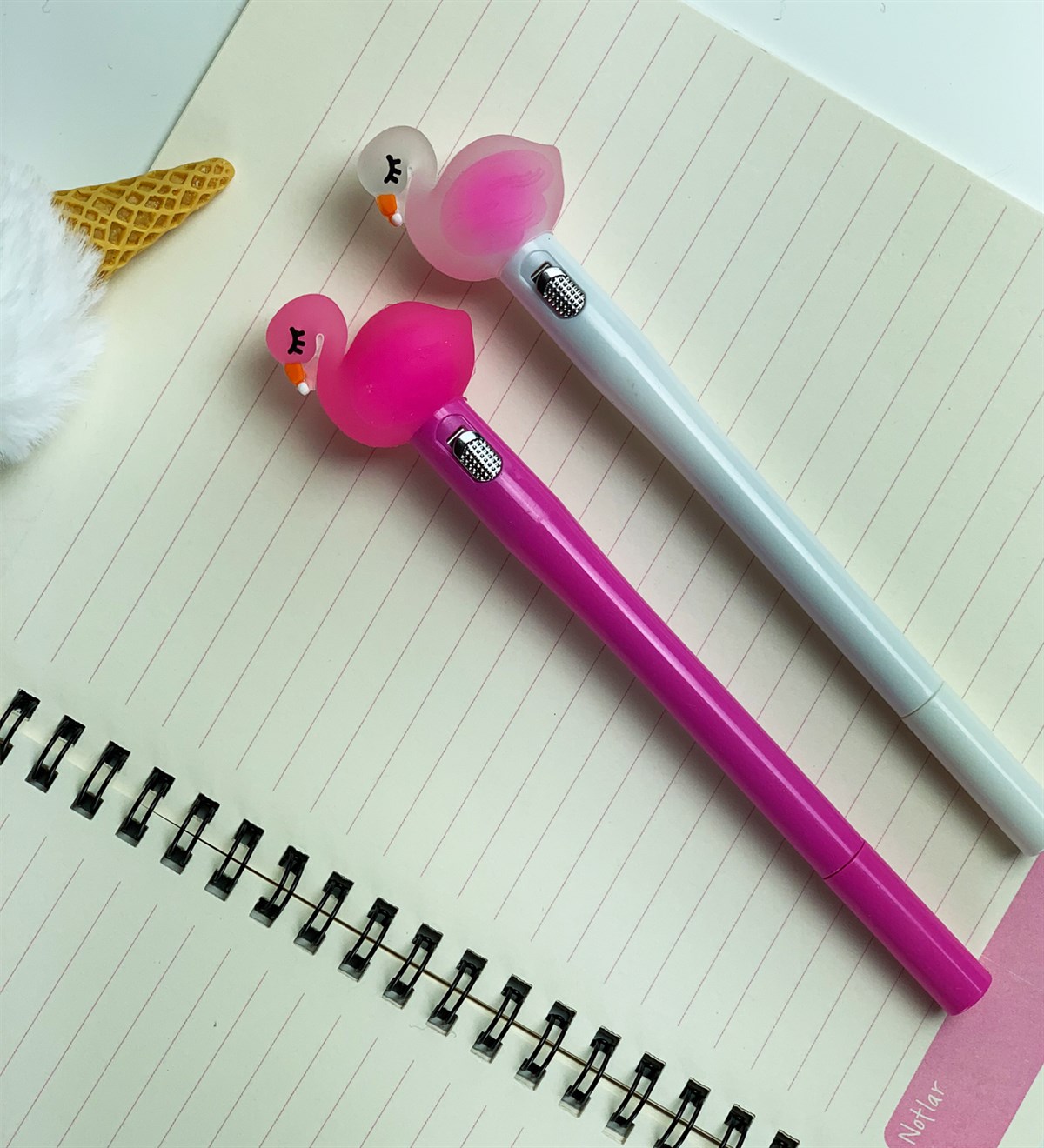 Flamingo Işıklı Jel KalemGiftmodaGM-2015