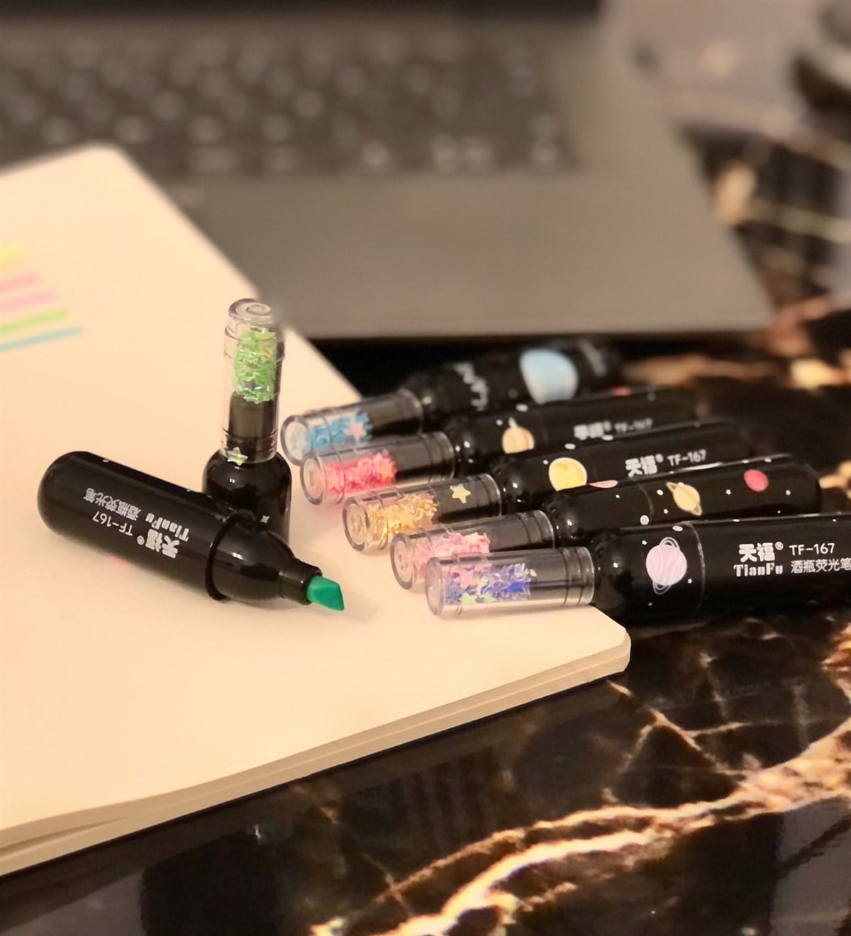 Galaxy 6'lı Keçeli Kalem	GiftmodaGm-4125	