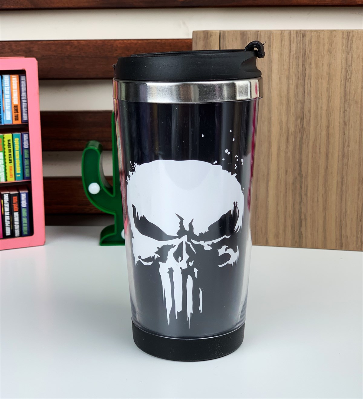 Ghost Rider Tasarımlı Termos BardakGiftmodaGhost-Rider-Termos