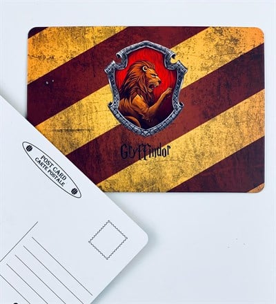 Gryffindor Tasarım Kartpostal