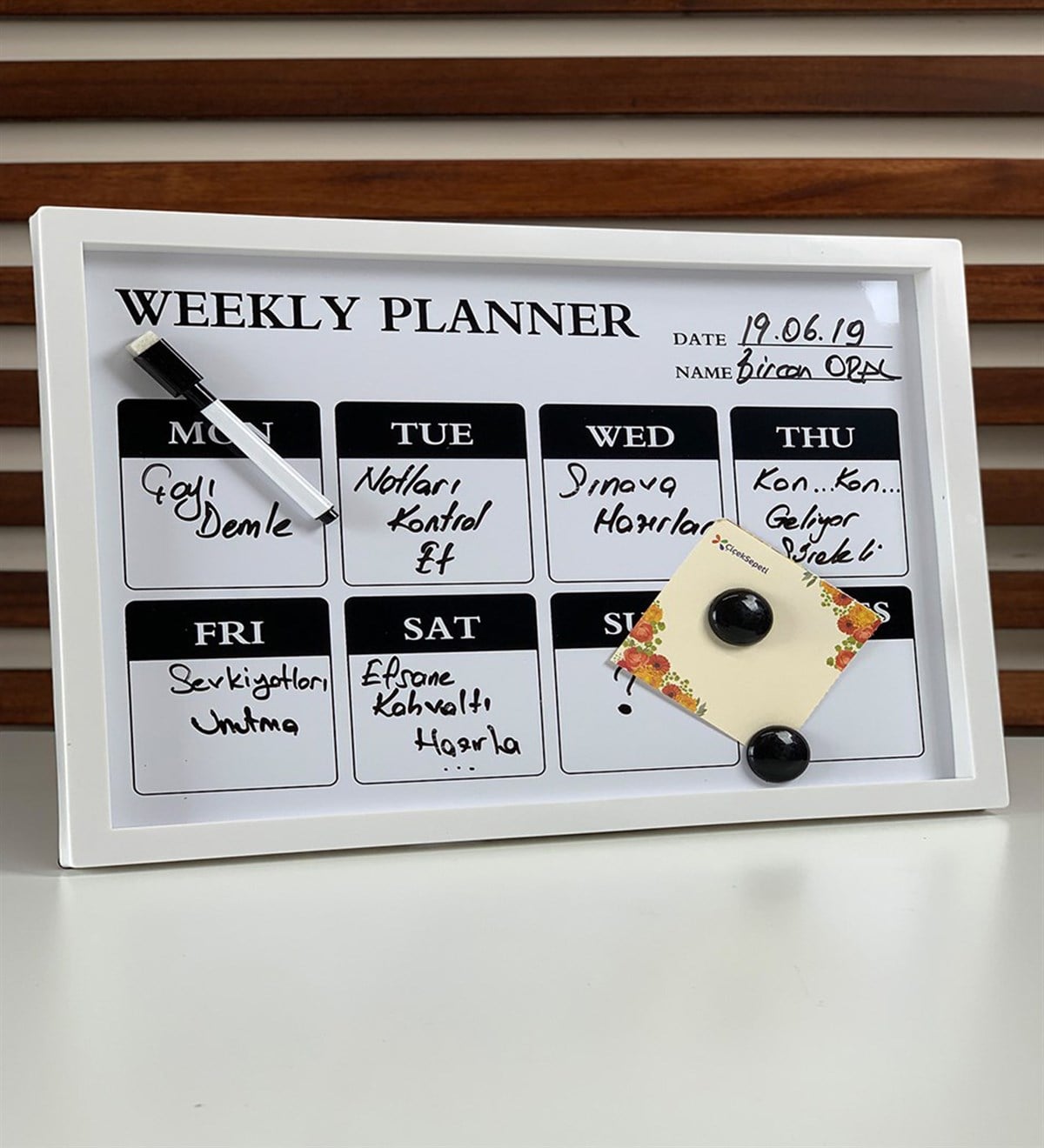 Haftalık Planner Yazı TahtasıGiftmodagm-1452