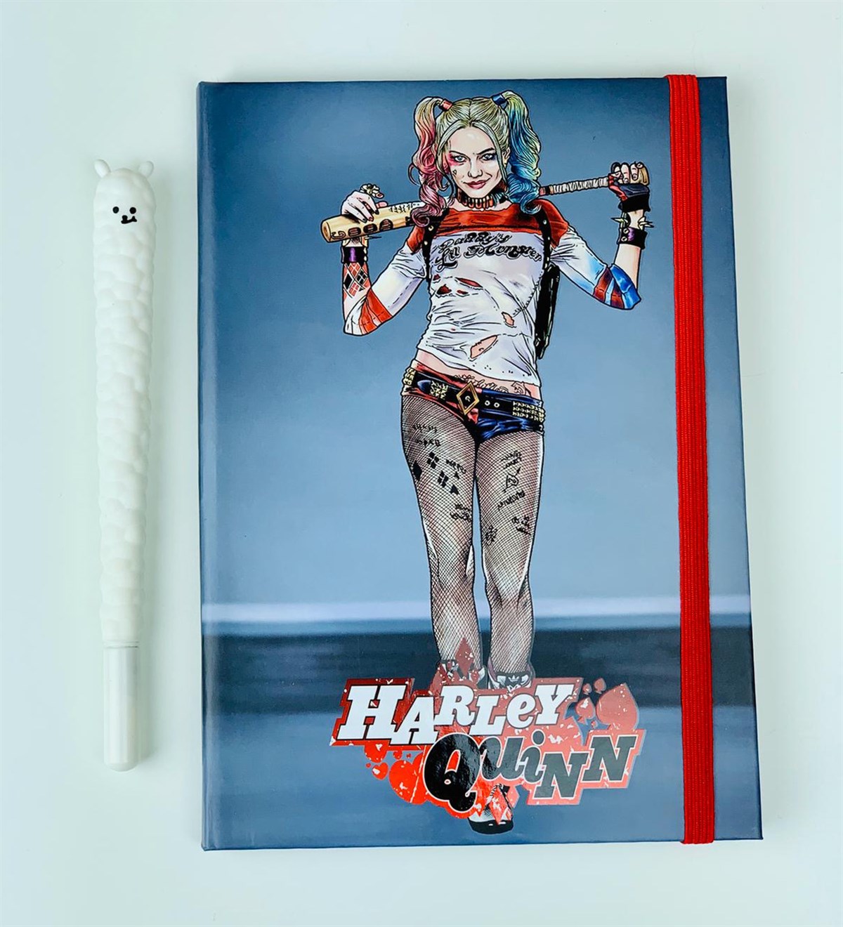 Harley Quinn Tasarımlı Lastikli DefterGiftmodaHarley-Quinn-Lastikli-Defter