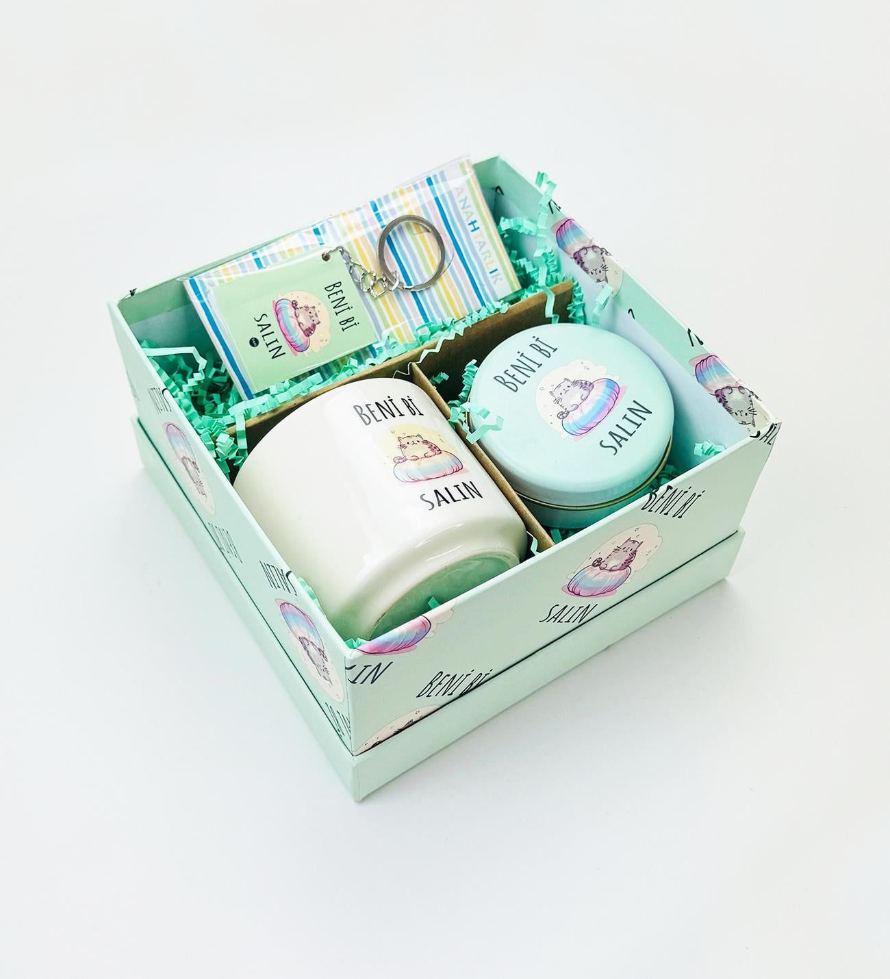 Beni Bi Salın Tasarımlı Kutulu Hediye SetigiftmodaGmhs101994