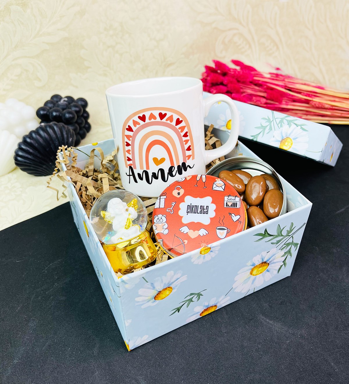 Gökkuşağı Anne Tasarımlı Mini Hediye SetigiftmodaGmhs101624